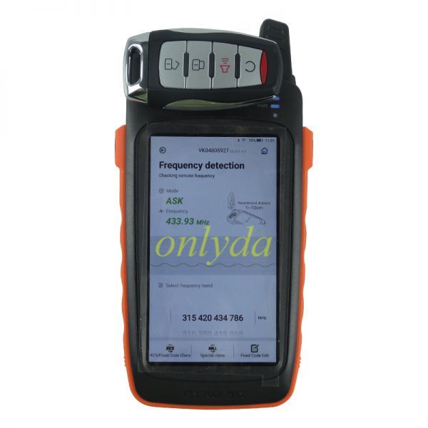 Aftermarket GWM  Great Wall POE 4 button remote key with  FSK with 434MHZ, with Type 47 Plus transponder chip