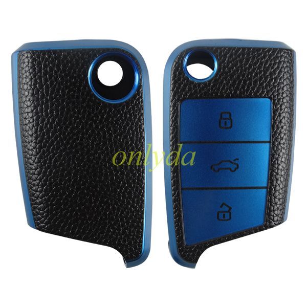 For VW 3 button TPU protective key case please choose the color