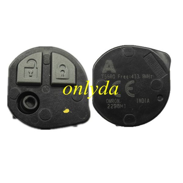 For  2 button remote key with PCF7961X(Hitag3)