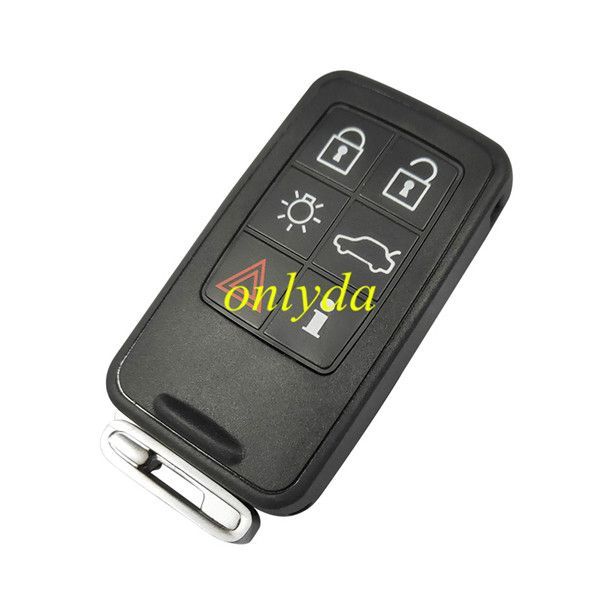 For Volvo smart keyless 6  button  remote key with 434mhz with 46 chip（HITAG2