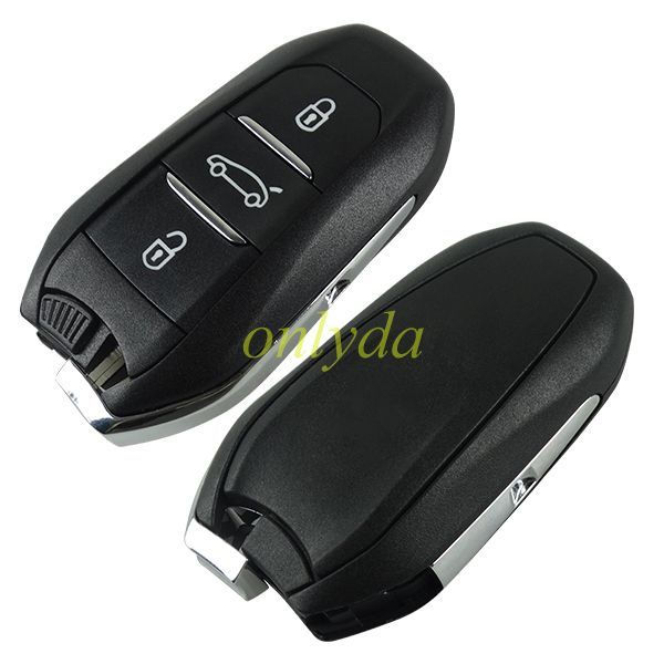 For OEM vauxhall 3 button  remote key with trunk button  with 434MHZ with hitag AES chip or NXP A3M15 or 4A chip