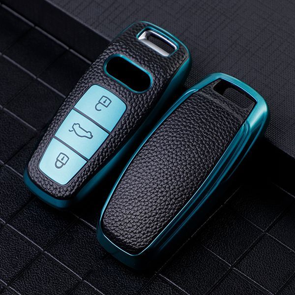 For Audi A6L,A6,A7 3button TPU protective key case,please choose the color