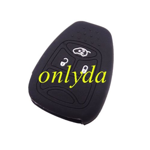Chrysler 3 button silicon case (Black,Blue ,Red. Please choose the color)