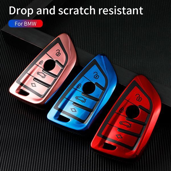 For BMW X5,X6 4button TPU protecive key case ,please choose the color