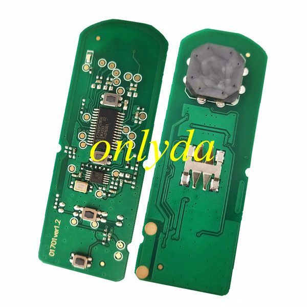 For 3 button remote key with 434mhz  with HITAG Pro 49 chip for CX-3 CX-4 Axela Atenza model:SKE13E-01 or SKE13E-02