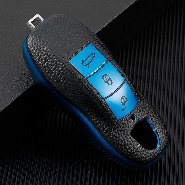 For Porsche 3 button TPU protective key case please choose the color