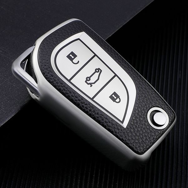 For Toyota 3 button TPU protective key case please choose the color