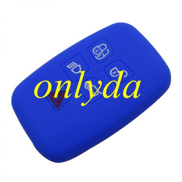 Landrover 5 button silicon case (Black,Blue ,Red. Please choose the color)