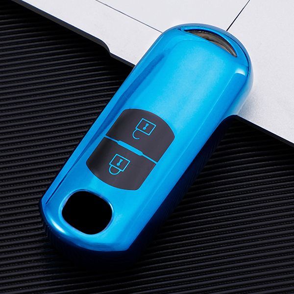 For Mazda 2 button TPU protective key case please choose the color