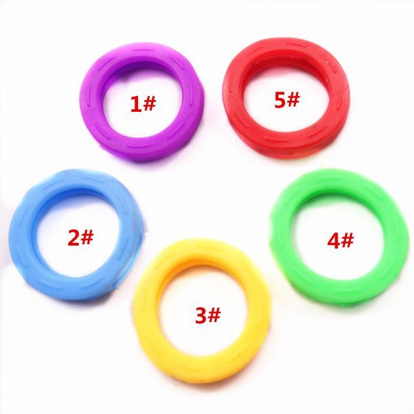 House key cover set, the color is mixing 500pcs/bag (Red, Blue, Pink,Green,Yellow)