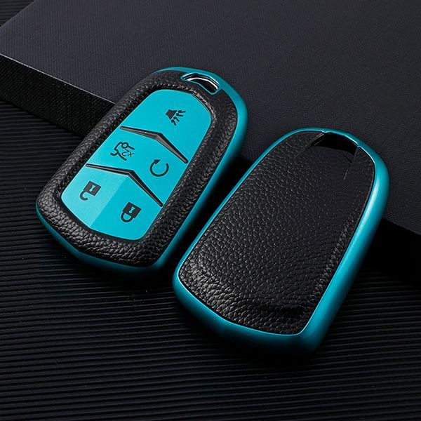 For Cadillac 4 button TPU protective key case , please choose the color