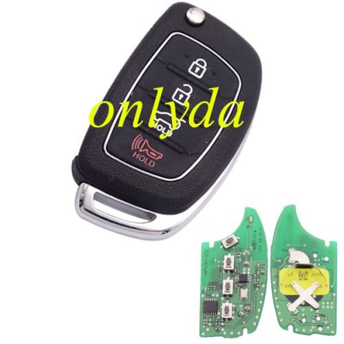 For OEM hyun 3+1 button remote key with 315mhz FSK model MP12R-12