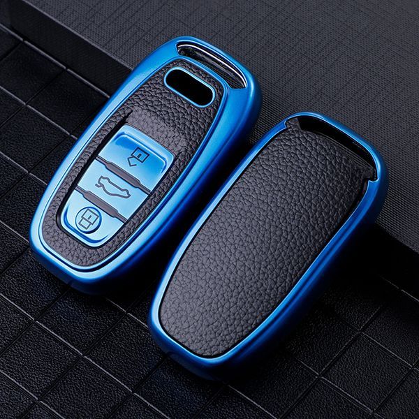 For Audi A4L A6L Q5 3button TPU protective key case,please choose the color
