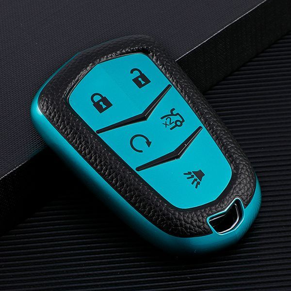 For Cadillac 4 button TPU protective key case , please choose the color