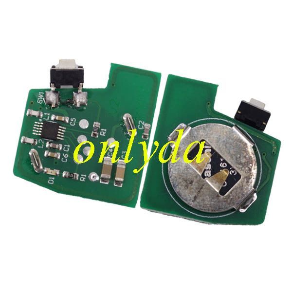 For hyundai 1 button remote key Verna with 434mhz