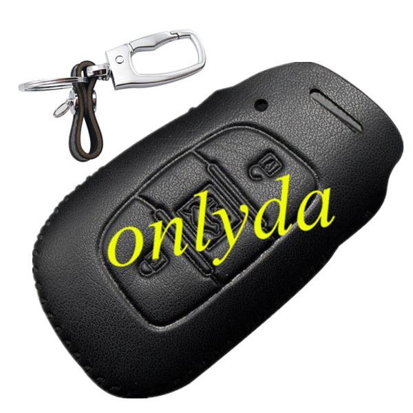 For Hyundai 3 button key leather case ELANTRA.