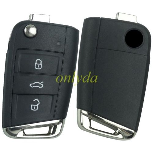 For OEM MQB49 5C chip  VW 3 button keyless remote key with 434mhz  5GD959752B