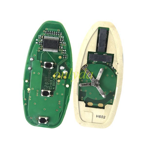For  OEM  Nissan Sentra 2017 3 button Smart remote key with 433MHZ with PCF7952 HITAG 2-ID46 chip FCCID:TWB1G694