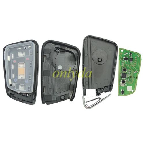 For Xhorse Universal 4 Buttons Wire Remote Car Key  English Version XSKF30EN