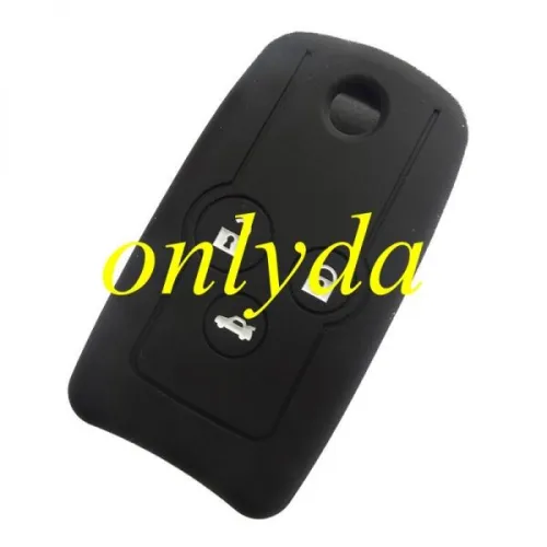 Honda 3 button silicon case (Black,Blue ,Red. Please choose the color)
