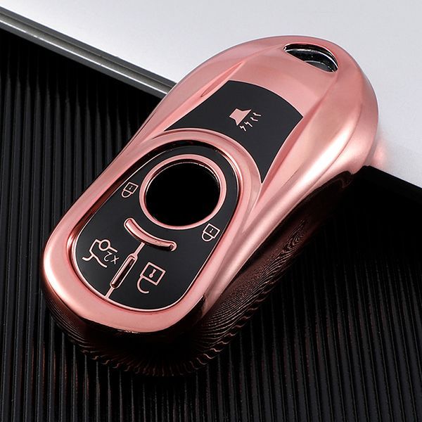For Buick Chevrolet 5 buton  TPU protective key case, please choose  the color