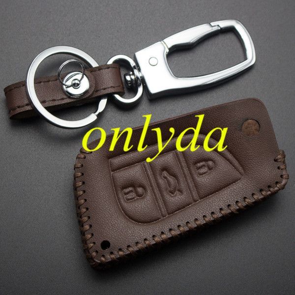 For Toyota 3button key leather case COROLLA, Rezi, 13RAV4.