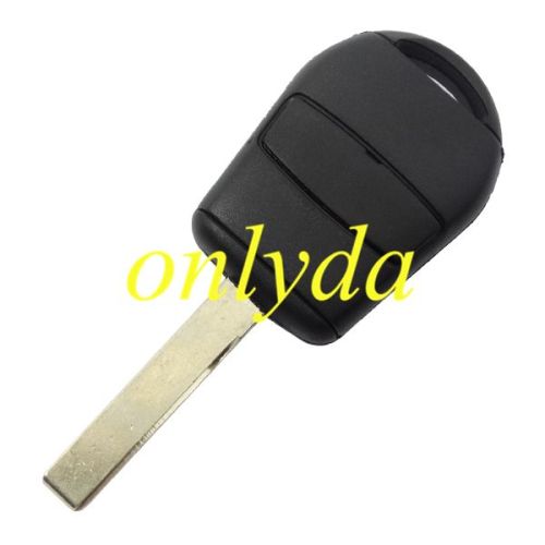 For Landrover 3 button remote key blank with 2 track blade with Badge