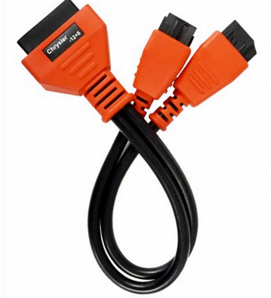 OBD Adapter for Chrysler 12+8 Adaptor for Autel MaxiSys Elite/ MS908/ MS908P/ MS908S Pro/ IM608 /X431 V/ OBDSTAR