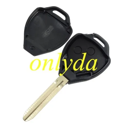 free shipping 10pcs/lot forToyota 3+1 button remote key shell with red panic (no )