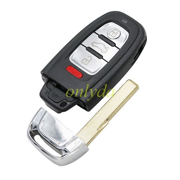 itopkey Audi 3+1 button keyless remote key
