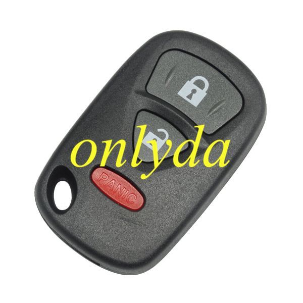 For suzuki 3 button remote key blank