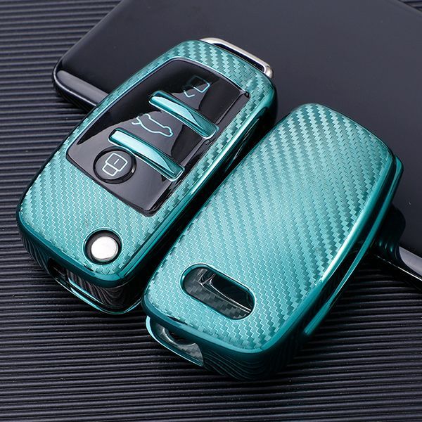 For Audi A3/Q3/Q2L/A1/S3 3button TPU protective key case,please choose the color