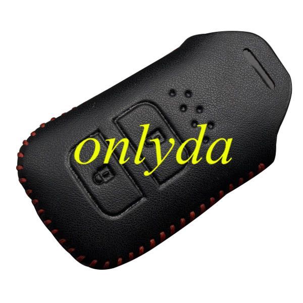 For Honda 2 button leather case forJADE, CRIDER, ACCORD.