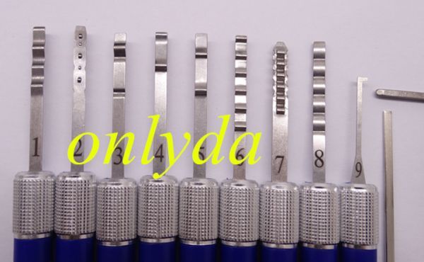 For HUK 11pins lock pick set