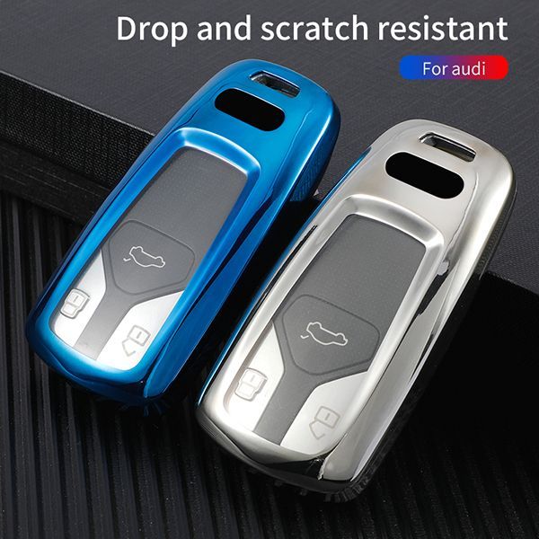 For Audi TPU 3button TPU protective key case,please choose the color