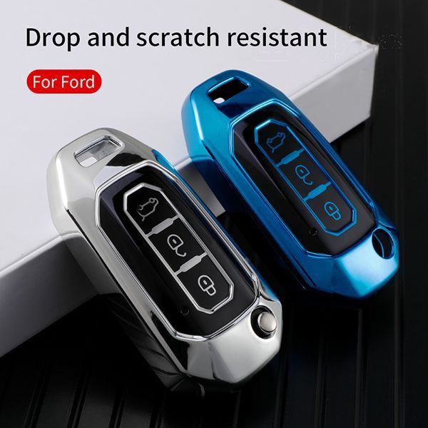 For Ford 3 button TPU protective key case , please choose the color