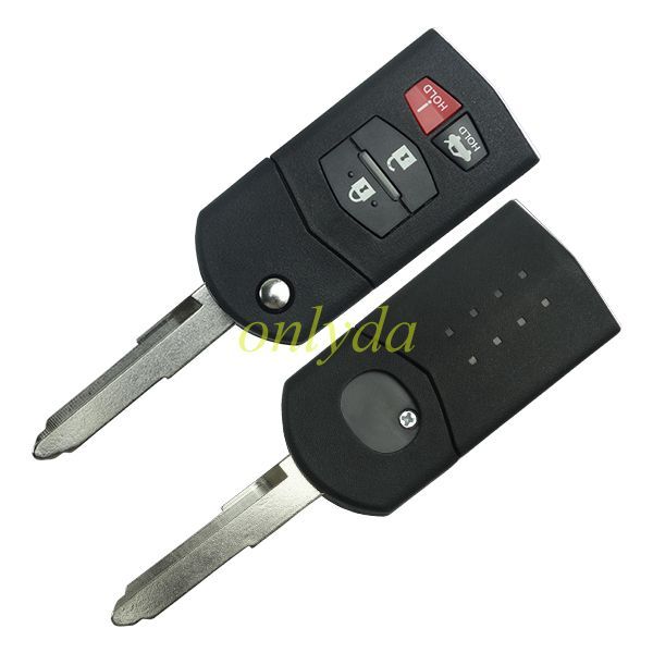 For Mazda 3+1 button remote key with 315mhz without chip FCC ID : BGBX1T478SKE125-01 P/N: 662F-SKE12501 Mazda 3 2010-2013 Mazda MX-5 MIATA 2006-2012 Mazda SPEED3 2010-2013 MAZDA 6 2009-2013