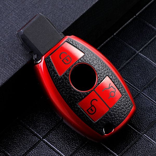 For Benz 3 button TPU protective key case,please choose the color