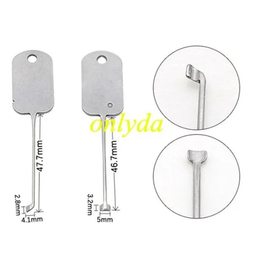 For HUK 2IN1 SET Practice Locksmith repair Tools For House/door lock Professional locksmith