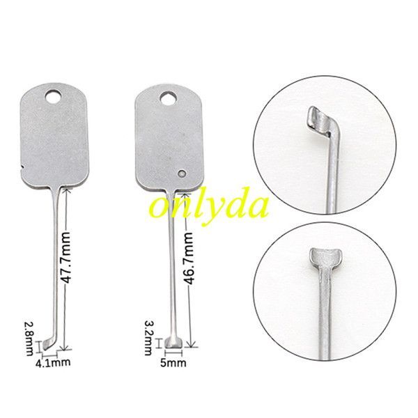 For HUK 2IN1 SET Practice Locksmith repair Tools For House/door lock Professional locksmith