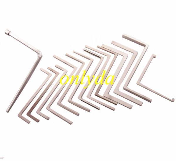 For HUK locks push rod set