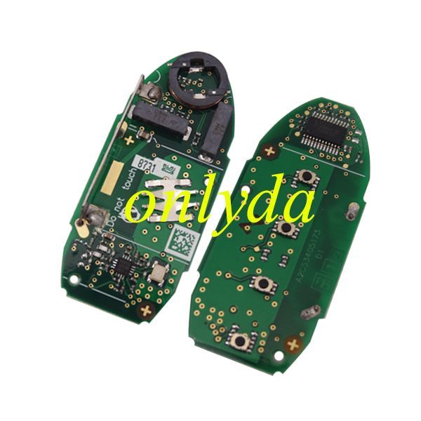 For Nissan 3+1 button remote key for Nissan Teana 13-15 NISSAN  ALTIMA MAXIMA 2015-2016 Murano   433.92mhz  chip:PCF7953X /PCF 7952X/ HITAG3 47CHIP   Continental: S180144018 IC:7812D-S180014 ANATEL-2845-11-2149 FCCID:KR5S180144014  CMIIT ID:2011D)2917 RLVCOSM-0819