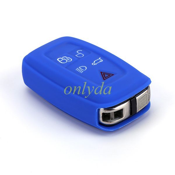 For Landrover 5 button silicon case (black,blue ,red. Please choose the color