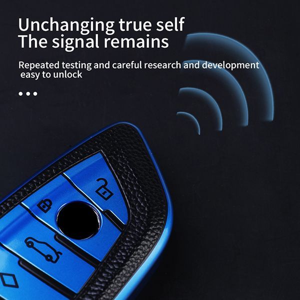 For BMW X5 X6 4 button  TPU protective key case , please choose the color