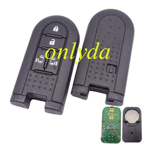 For  Toyota Daihatsu  remote key with 4 button with 315MHZ with hitag3 PCF7953 47 chip