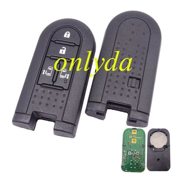 For  Toyota Daihatsu  remote key with 4 button with 315MHZ with hitag3 PCF7953 47 chip