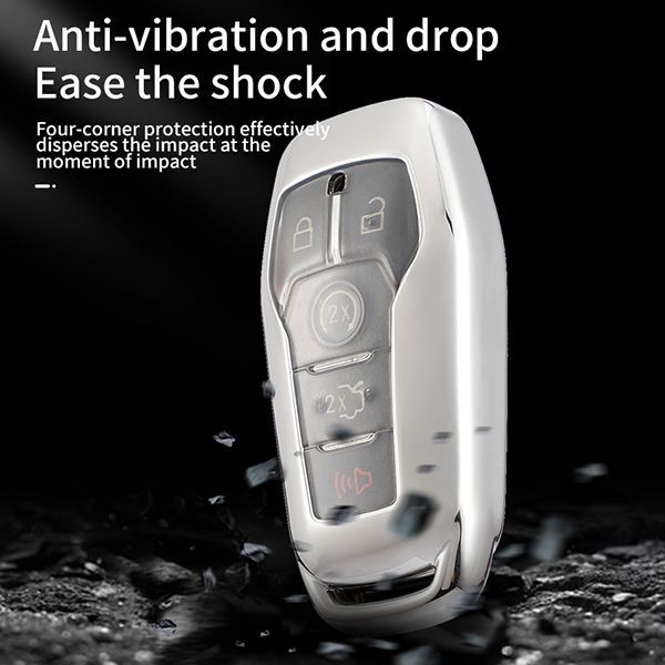 For Ford TPU protective key case  black or red color, please choose