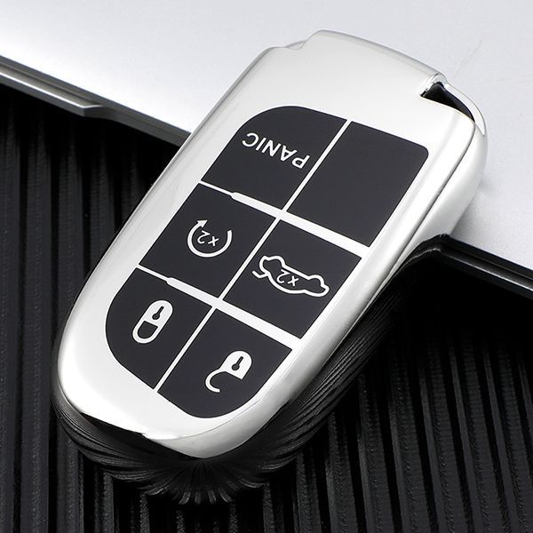 For Jeep, free light, dodge, coolway 5 button TPU protective key case , please choose the color