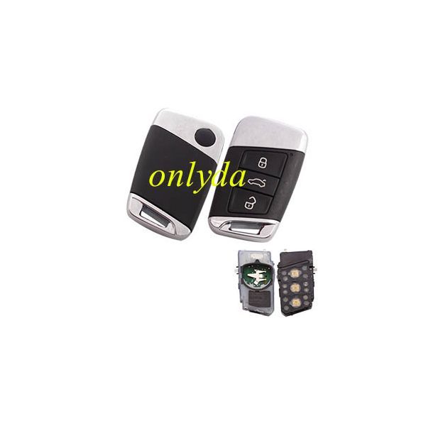 For OEM  VW 3B remote ID48-434mhz 3G0.959.752 Continental: A2C84366001   FS14 CMIIT ID:2014DJ4675 FCCID:KR5FS14 CNC ID:H-14349-FS14