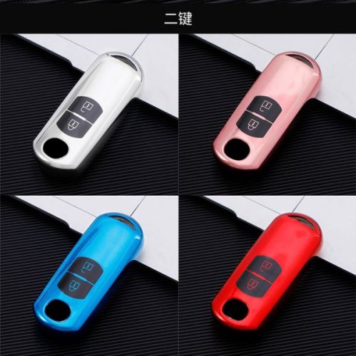 For Mazda 2 button TPU protective key case please choose the color